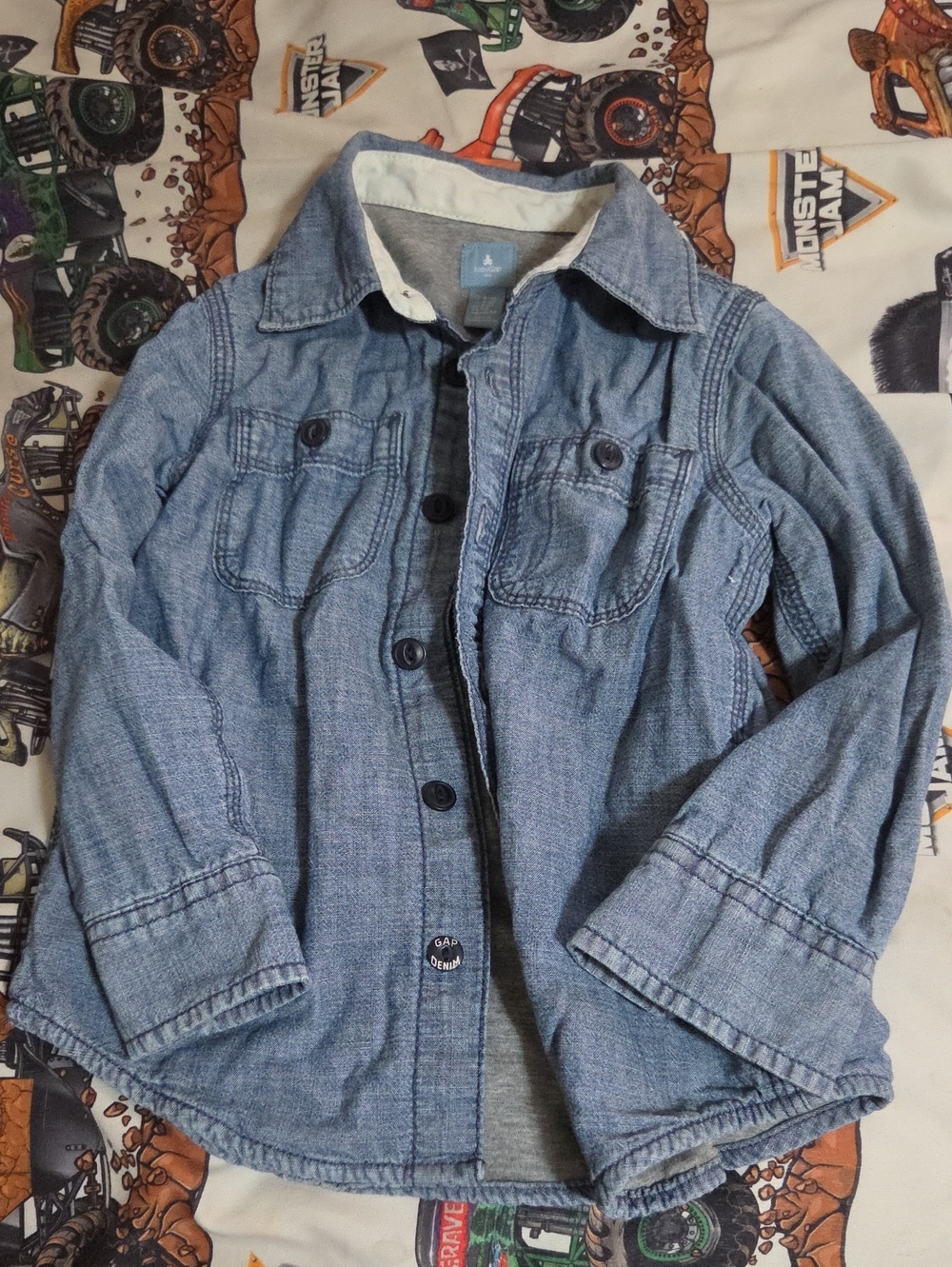 Kids Light Blue Denim Jacket - Unbranded